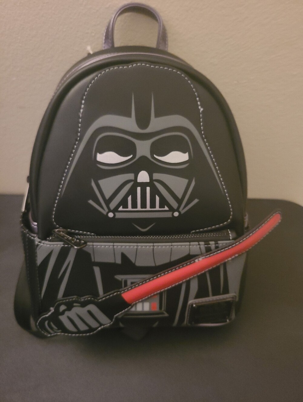 Disney Parks Star Wars Darth Vader W/ Red Lightsaber New, No Tag
